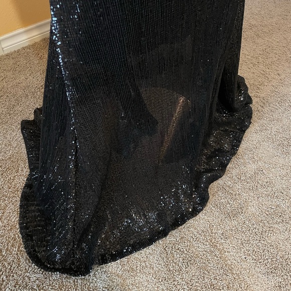 Sequin Sparkly Formal Fashion Nova Prom Gown Dress - Picture 4 of 7